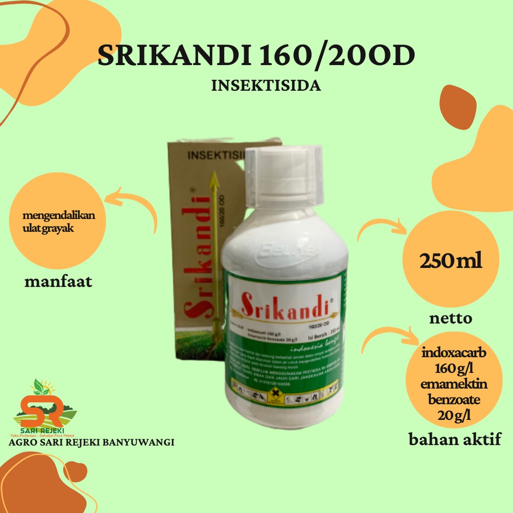 SRIKANDI 160/20OD 250ML INSEKTISIDA