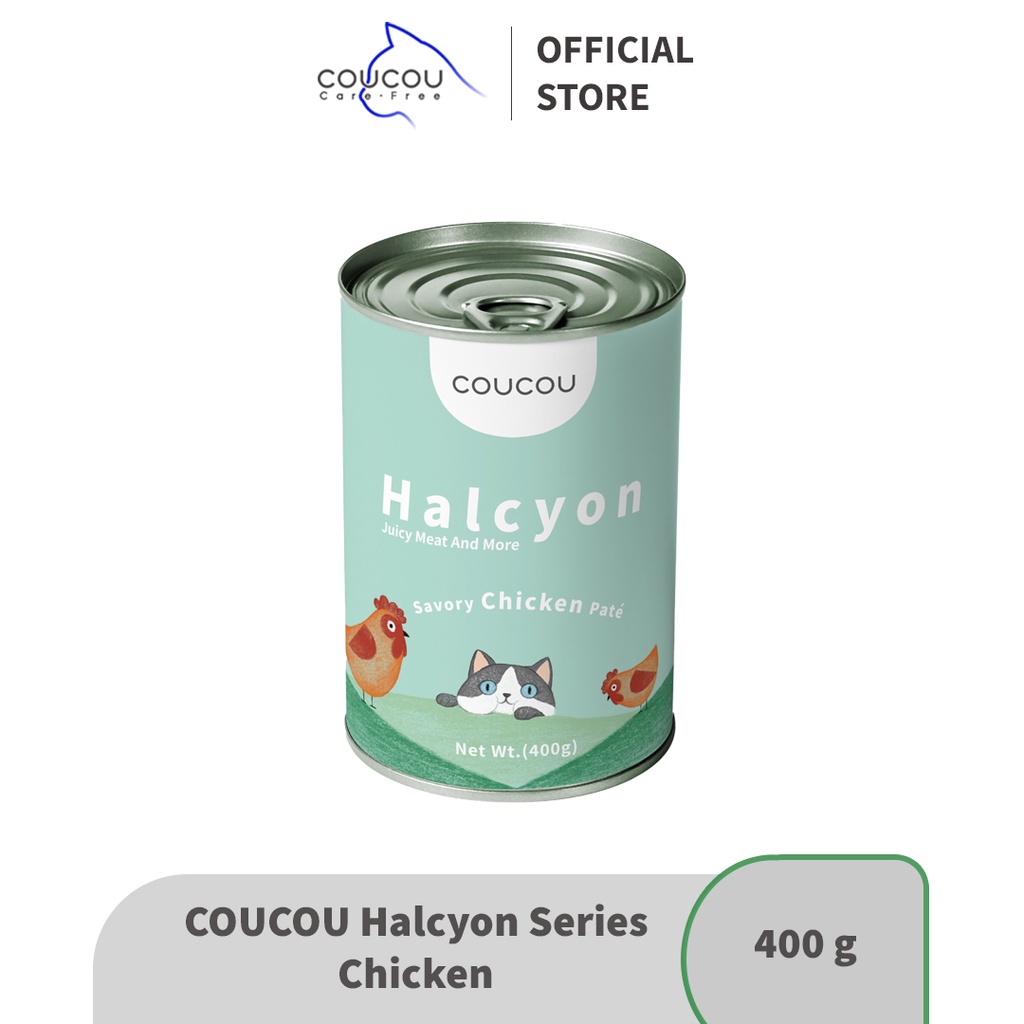 COUCOU Halcyon Series Chicken 400g Canned Cat Food