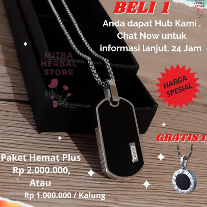 Kalung Kesehatan KK liforce Black Millenial Anti Radiasi, Hypertensi