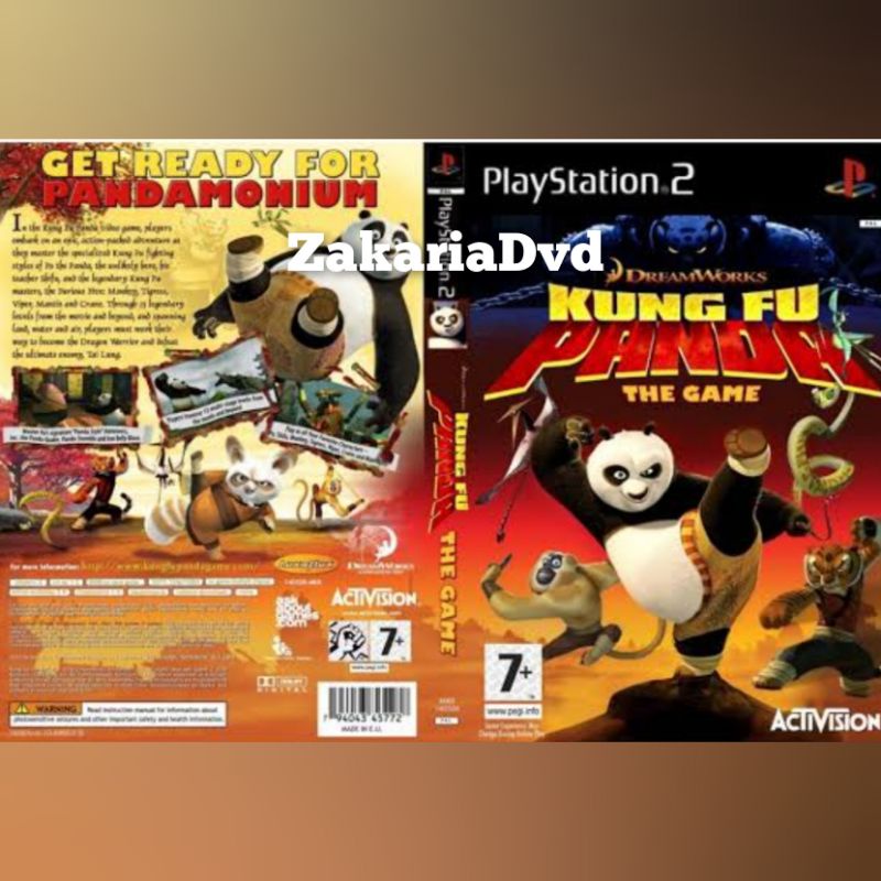 Kaset Ps 2 Kungfu Panda