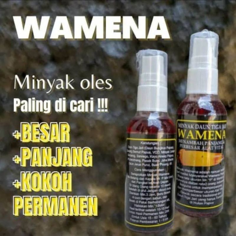 Minyak Wamena Daun Tiga Jari