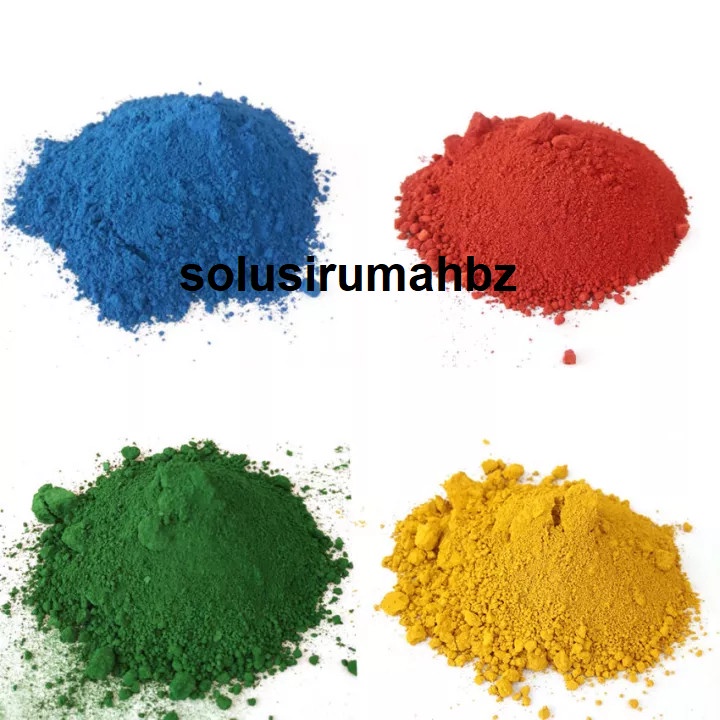 PEWARNA bubuk per 100G WARNA industri VERF VEREP IRON OXIDE 1ONS