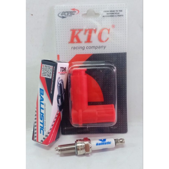 BUSI RACING TDR BALLISTIC + CANGKLONG/KOP BUSI KTC BEAT FI/BEAT KARBU/VARIO 125/VARIO 150/SCOOPY/BEA