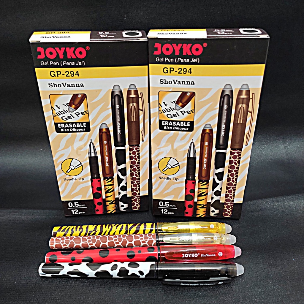 

BALLPOINT, PULPEN GEL, BOLPEN GEL YANG BISA DIHAPUS GP 294 JOYKO