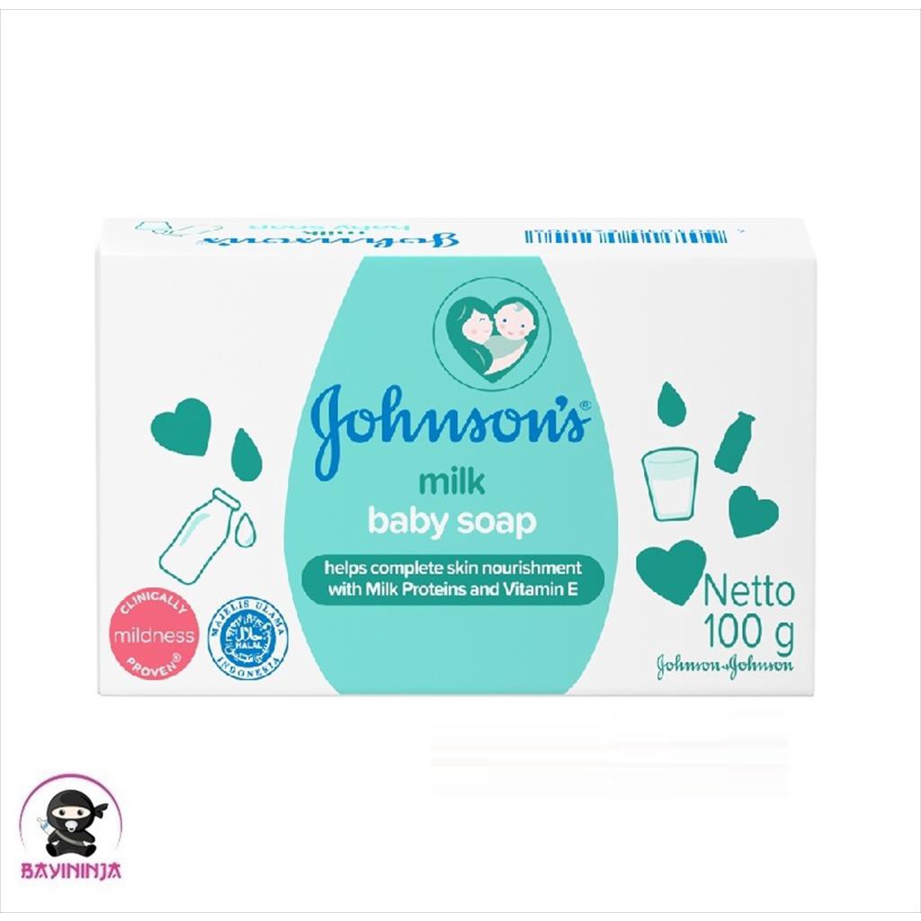 Jual JOHNSONS BABY SOAP 100G MILK | Shopee Indonesia