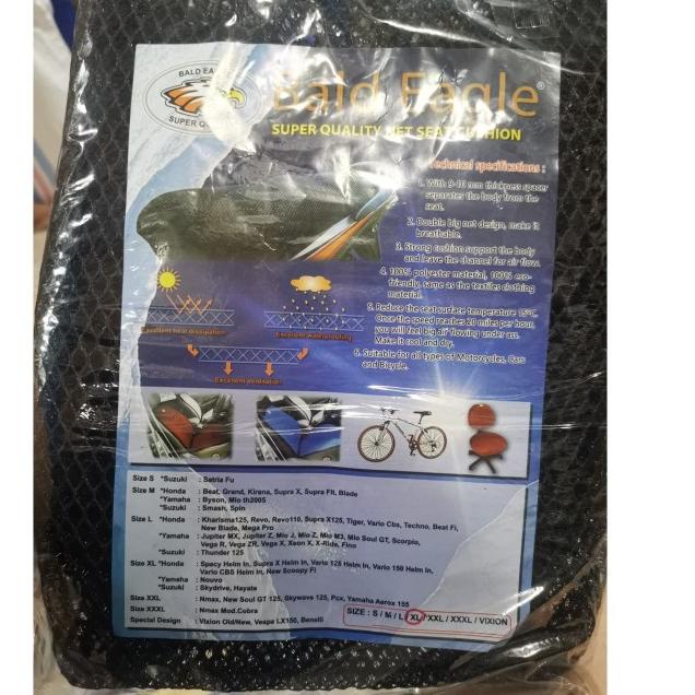 Sarung Jok Jaring Jok Motor Xl Vario 125 150 Scoopy Fi BALD EAGLE