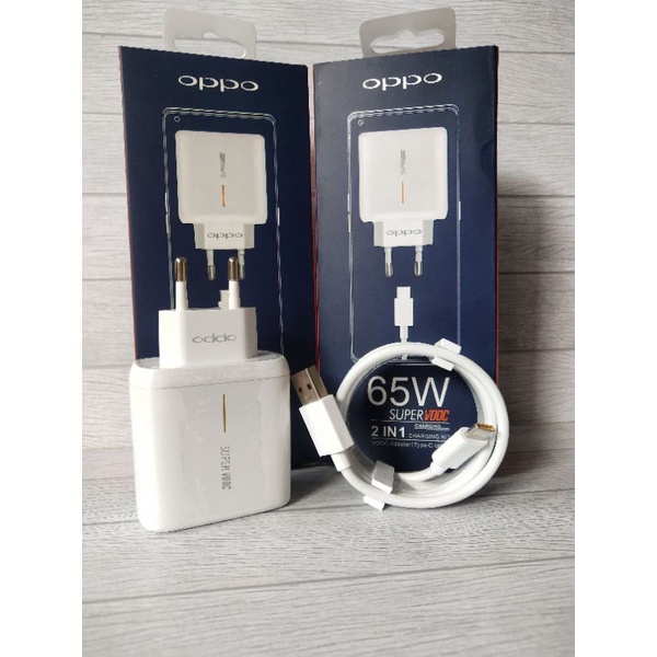 CHARGER OPPO SUPER VOOC / SUPER DART 65 WATT ORIGINAL