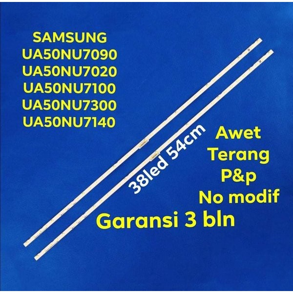 LAMPU LED BL BACKLIGHT SAMSUNG 50NU UA 50NU7020 50NU7090 50NU7100