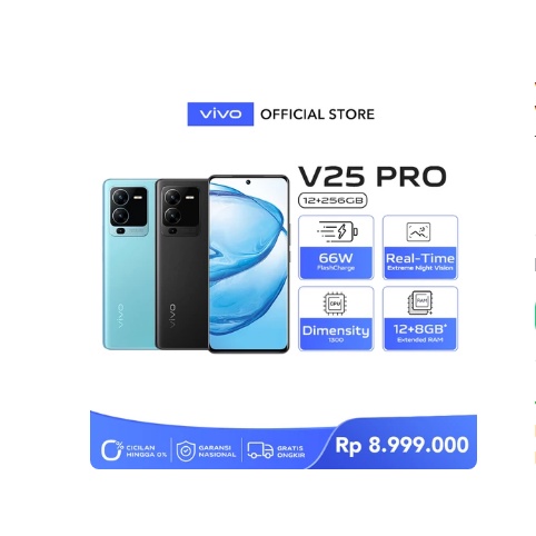vivo v25 pro 5g 12/256 NEW Garansi Resmi