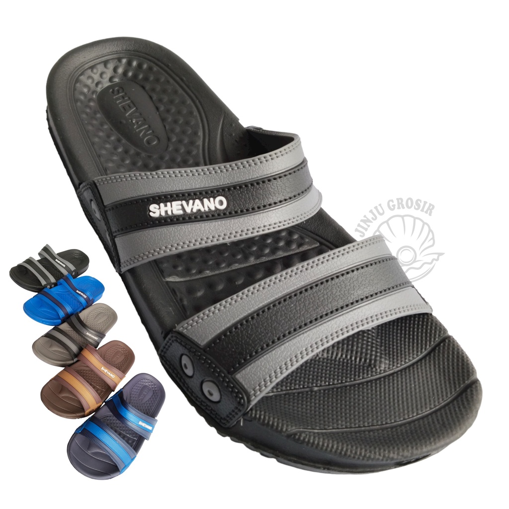 CUCI GUDANG SANDAL SENDAL COWOK PRIA LAKI LAKI DEWASA REMAJA ANAK KARET SELOP SLOP SLIDE CASUAL KEKI