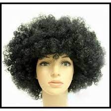 wig hitam wig badut wig kribo hitam rambut palsu