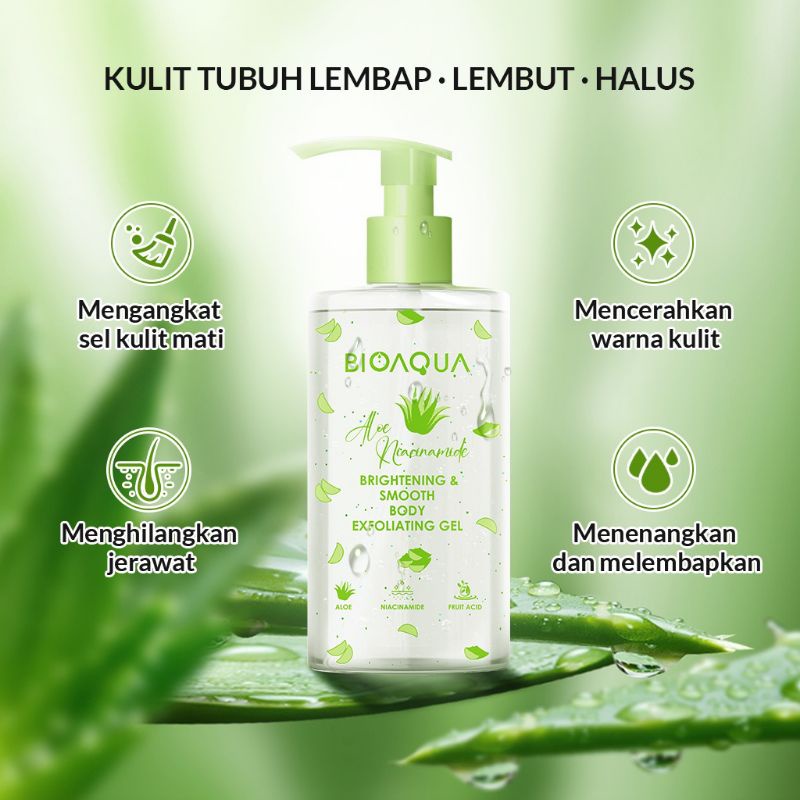 Bioaqua Brightening &amp; Smooth Body Exfoliating Gel (Scrub)