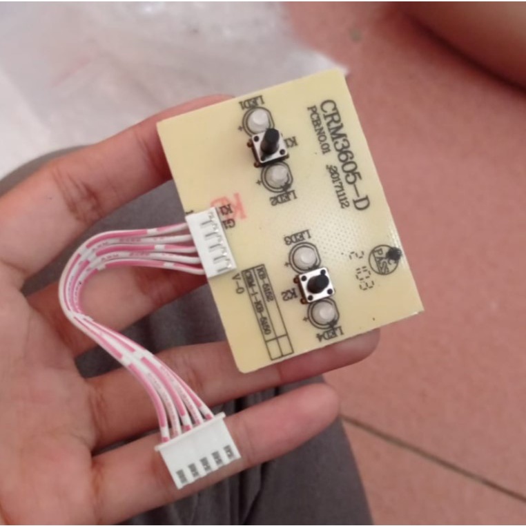 PCB Tombol FCM 3601 3605 CRM Mesin Kopi Espresso Tombol on off Steam Air panas