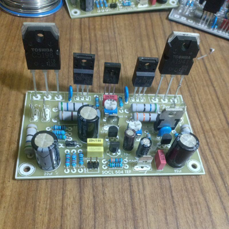 KIT DRIVER SOCL 504 TEF FIBER BIAS SERVO socl504