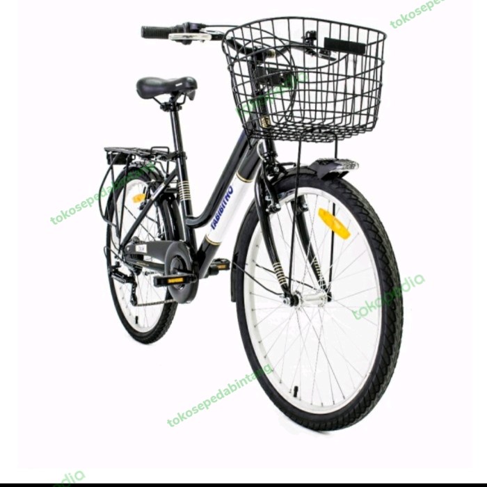Frame Promo Gratis Ongkir Sepeda Mini Keranjang 24 Inch Tabibitho Citadel