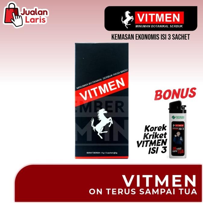 VITMEN OBAT HERBAL PRIA TAHAN LAMA KEMASAN EKONOMIS