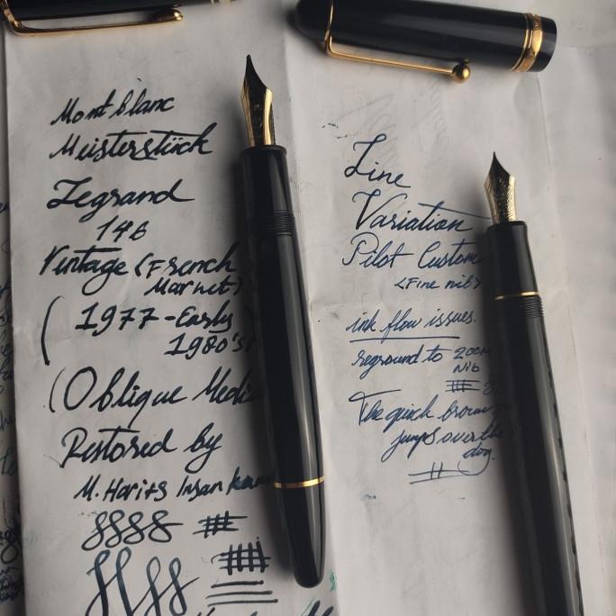 

pilot c74 fountain pen nib repair