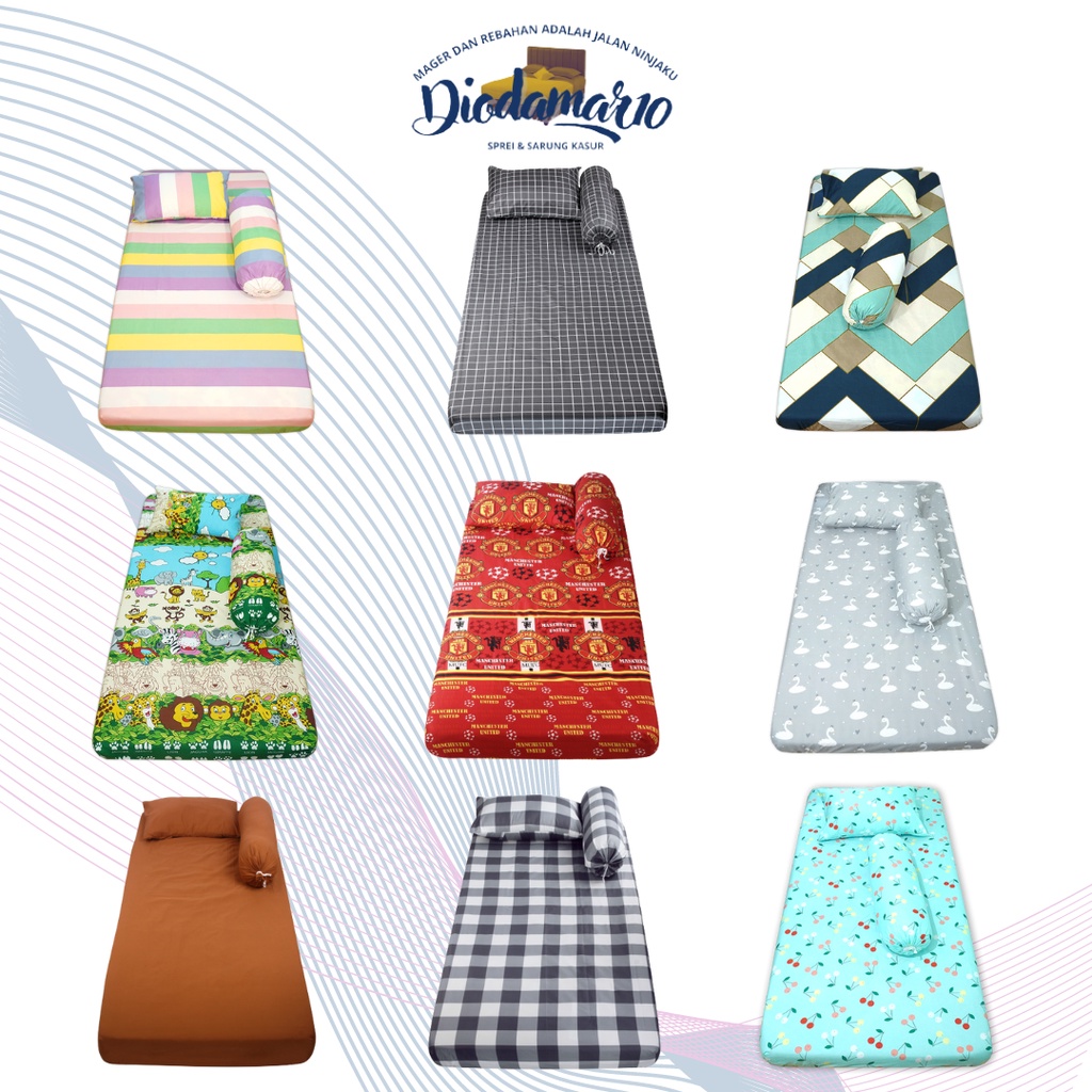 Sprei Seprai Homemade Motif Karakter Polos No. 2 160x200