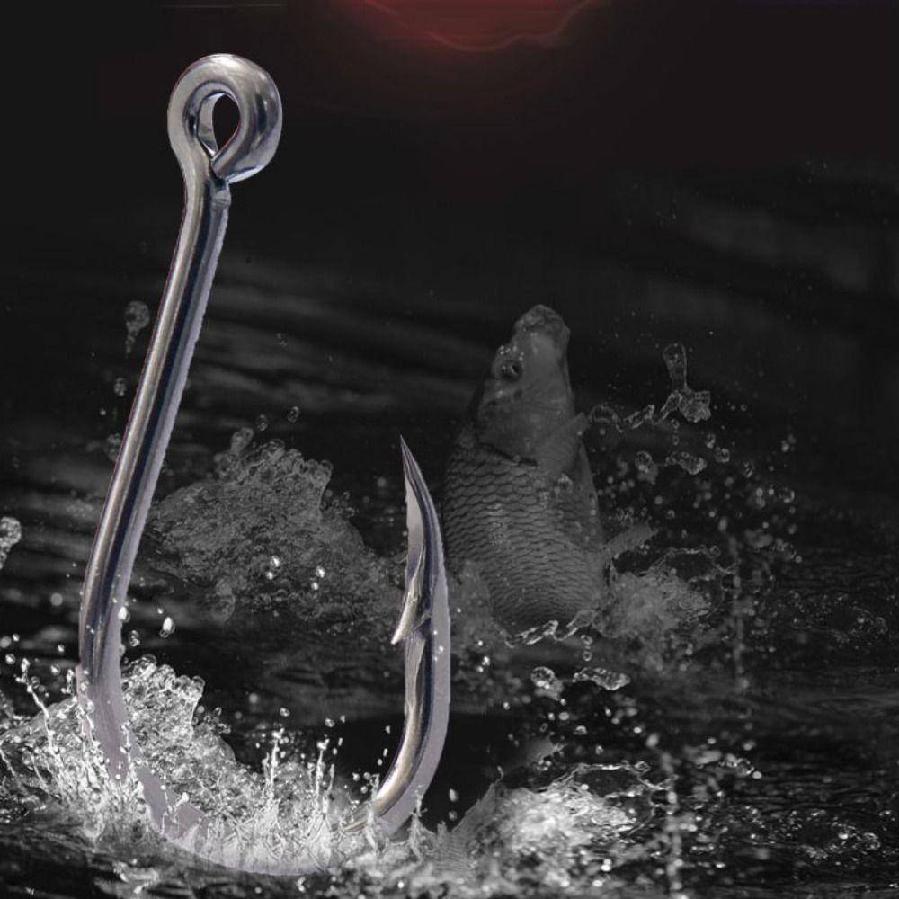 Lanfy Kail Pancing Beberapa Lingkaran Tunggal Lingkaran Kait Ikan Gurame Fishhook Fishing Tackle Aksesoris Pancing Carp Hook