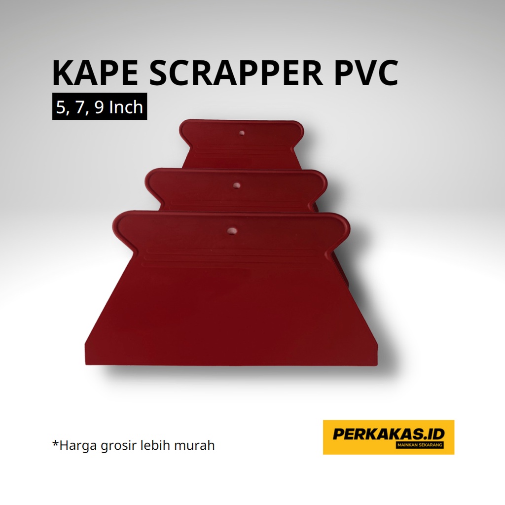 Kape PVC 5 7 9 Inch TERMURAH