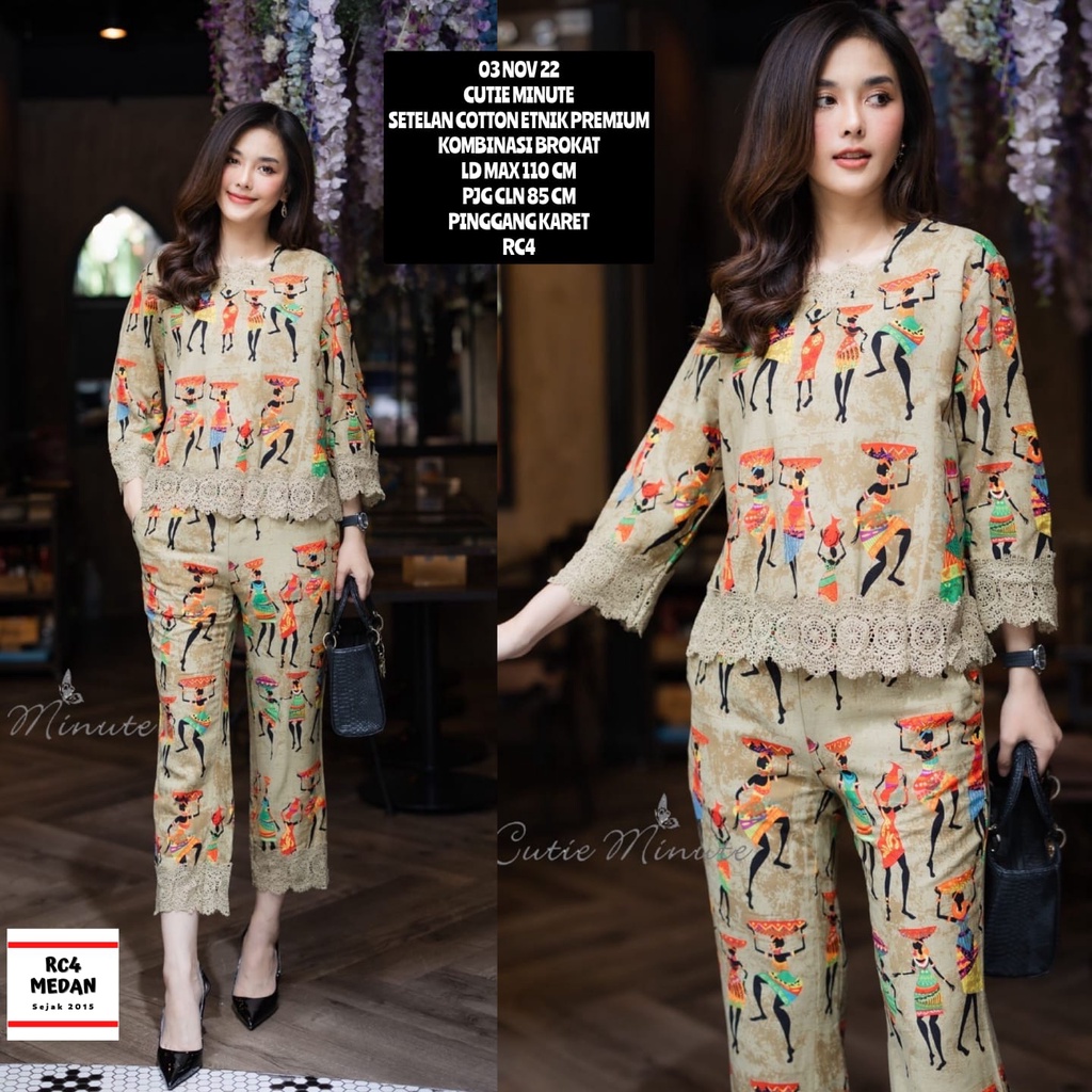 setelan cutie minute