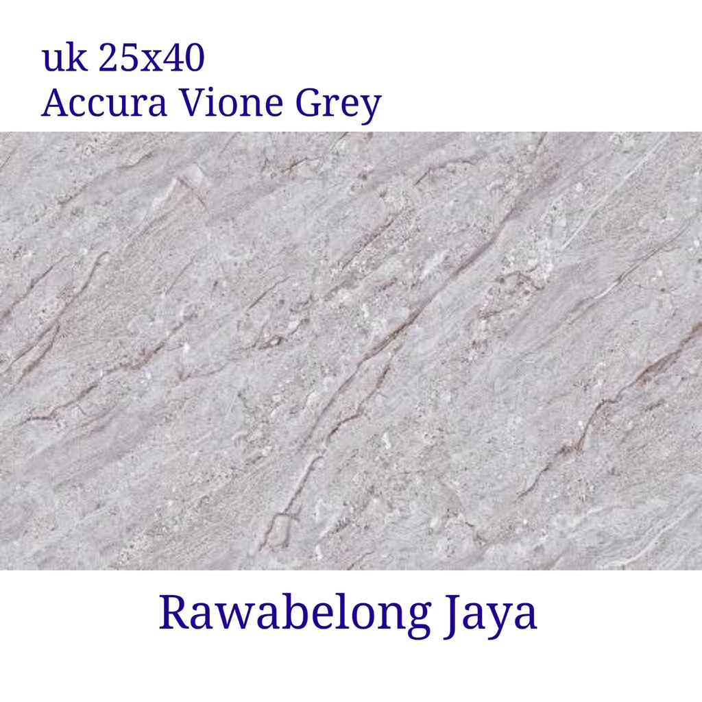 Keramik Dinding 25x40 Accura Viona Grey