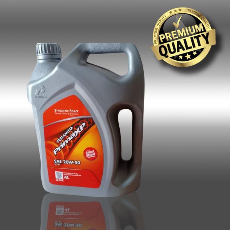 OLI MESIN MOBIL PRIMA XP SMART SHIELD API SL SAE 20W-50 4L ORIGINAL