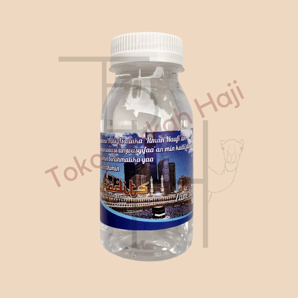 Botol kosong air zamzam 25pcs anti tumpah oleh oleh haji dan umroh free packing dus