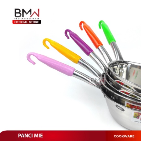 PANCI SUSU GAGANG WARNA WARNI - PANCI MIE STAINLESS - PANCI MASAK AIR - PANCI SOUP POT