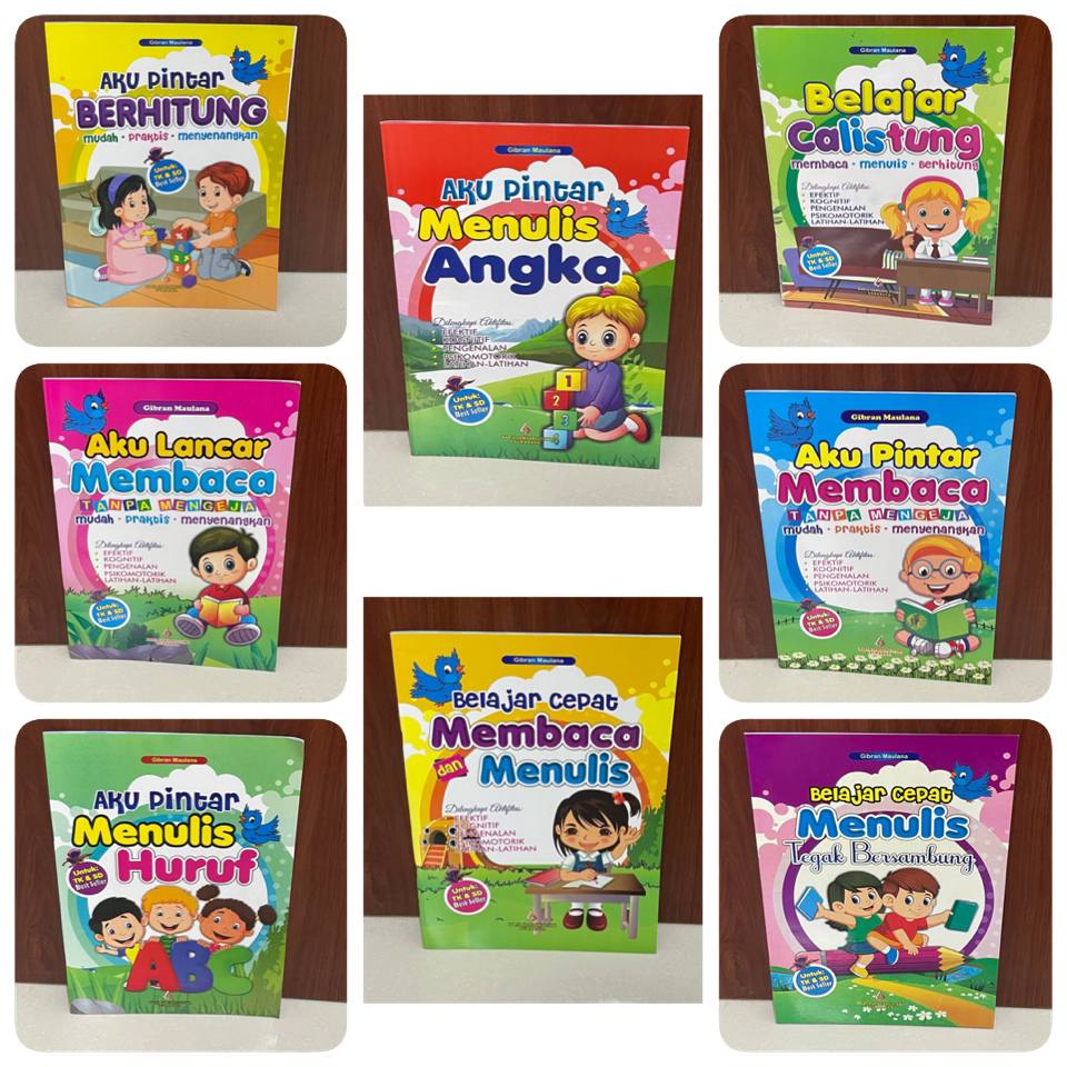 Jual Buku Belajar Pendidikan Anak TK & SD Berhitung Membaca Menulis ...