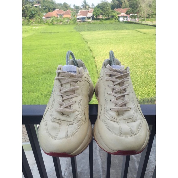 SEPATU PRIA SECOND GUCCI DORAEMON