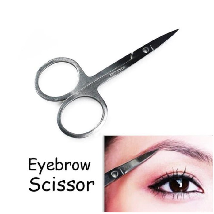 GUNTING ALIS BEAUTY SCISSORS STAINLESS GUNTING CUKUR SULAM ALIS