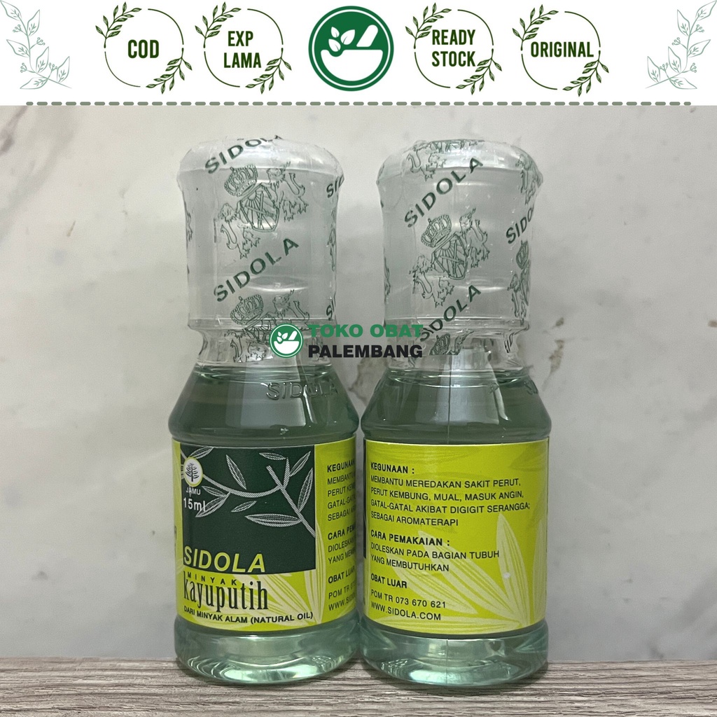 SIDOLA MINYAK KAYU PUTIH 15ML minyak kayu putih sidola minyak sidola