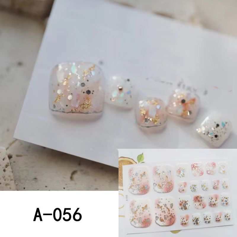 A051/A065 1SET STIKER NAILART KUKU KAKI MOTIF CANTIK GAYA JEPANG  STICKER FEET TOE MOTIF 3D BEST SELLER