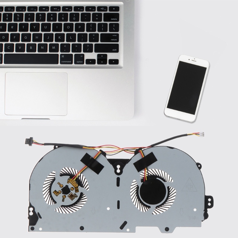 Btsg CPU GPU Radiator Kipas Pendingin Pengganti Untuk Clevo P950 P950HR P950ER T97 T96E