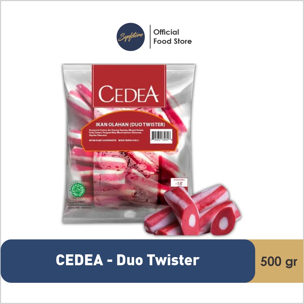 

CEDEA DUO TWISTER 500 gr (KHUSUS KURIR)