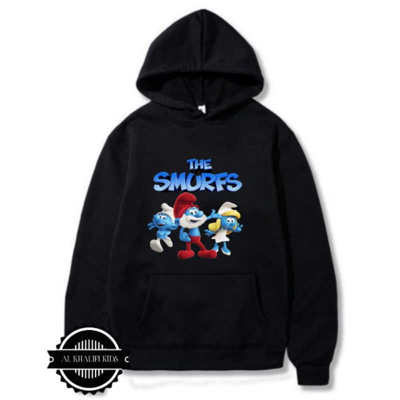 Hoodie Anak The Smurfs Terbaru Jaket Anak Bahan Tebal