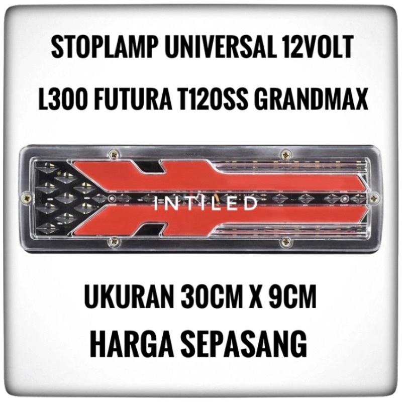 12VOLT - STOPLAMP UNIVERSAL MODEL JEPIT L300 FUTURA GRANDMAX