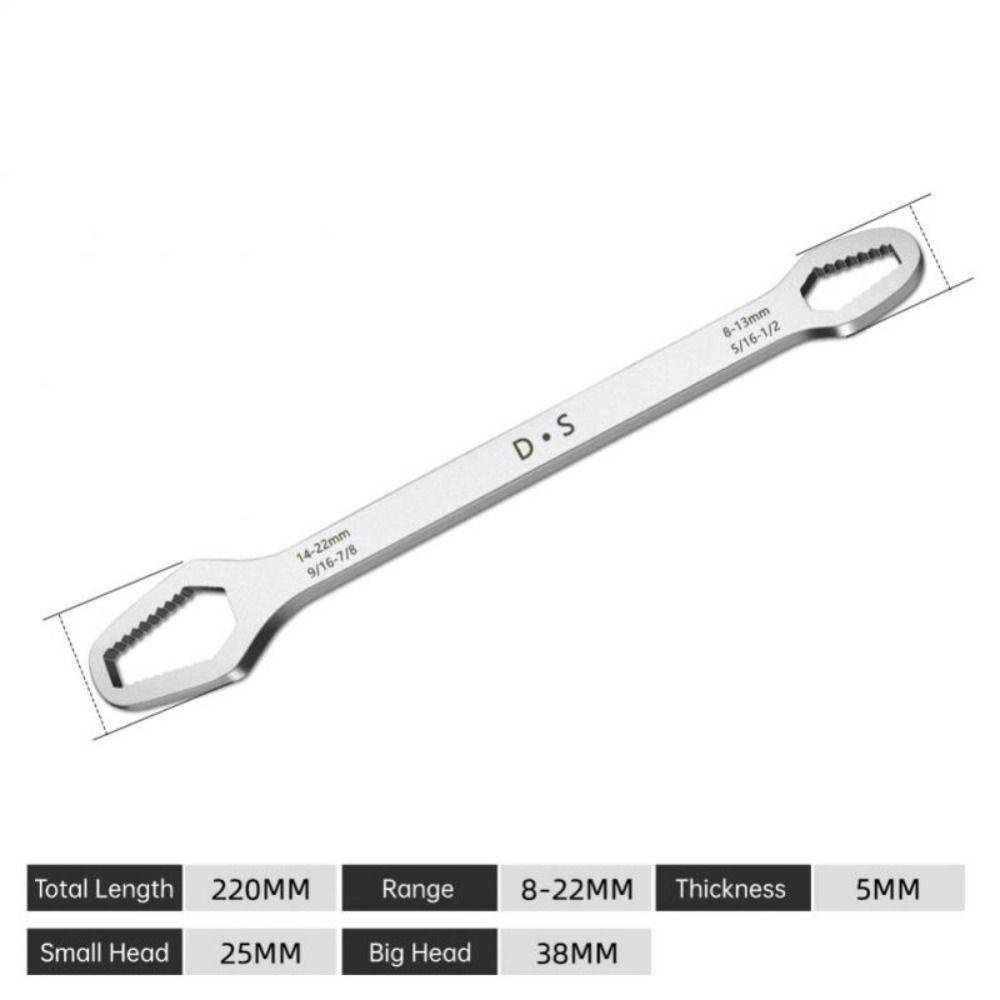 LANFY Universal Torx Wrench Untuk Reparasi Sepeda Motor Mobil 3-17mm Adjustable Mekanik Alat Bengkel Hand Tools Ratchet Wrench