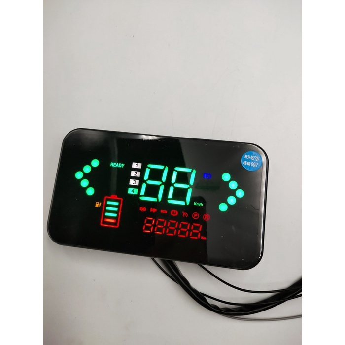 Display Speedometer motor listrik 60v, 72v one line YXT