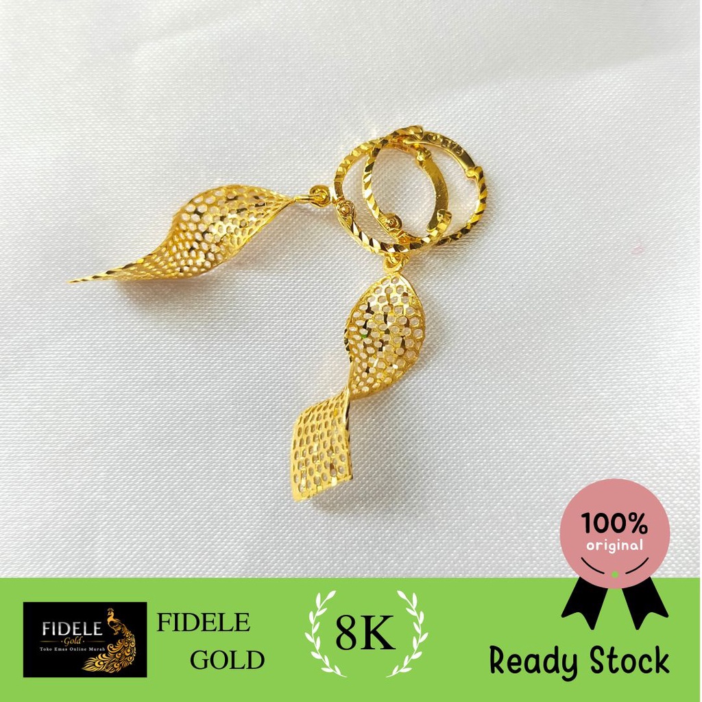 Anting Unik Krawang Anting Emas Lucu Anting emas 375