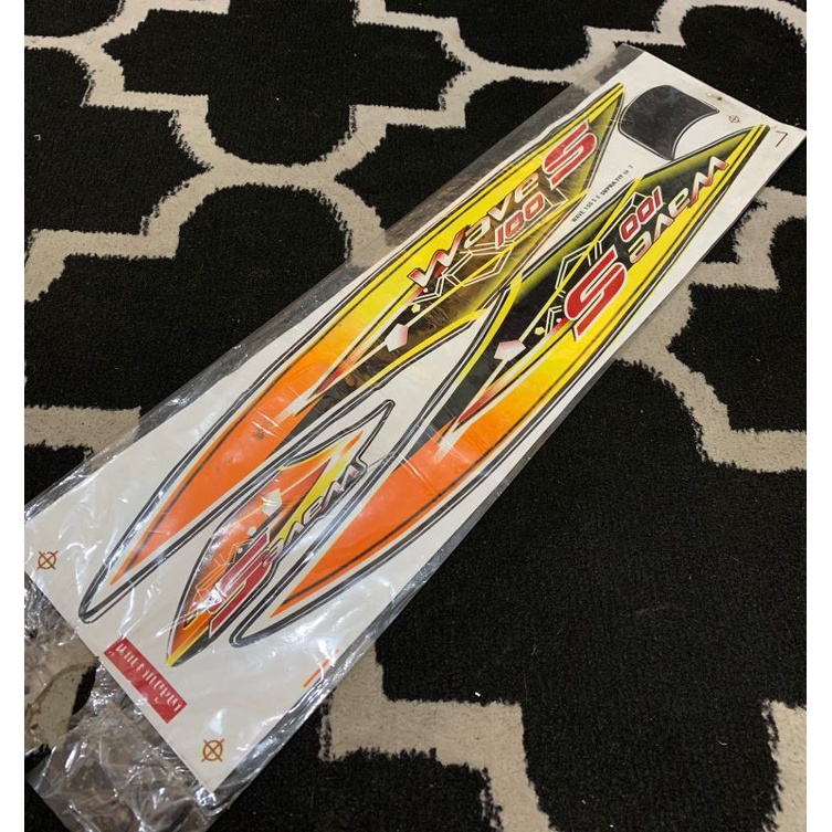 Striping Wave 100 S bahan kodak paper thailand