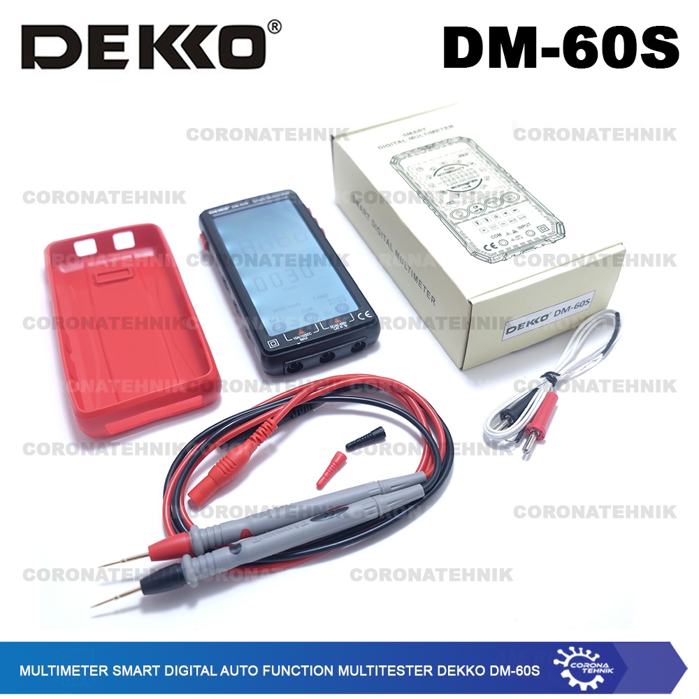 DM-60S - Multimeter Smart Digital Auto Function Multitester Dekko