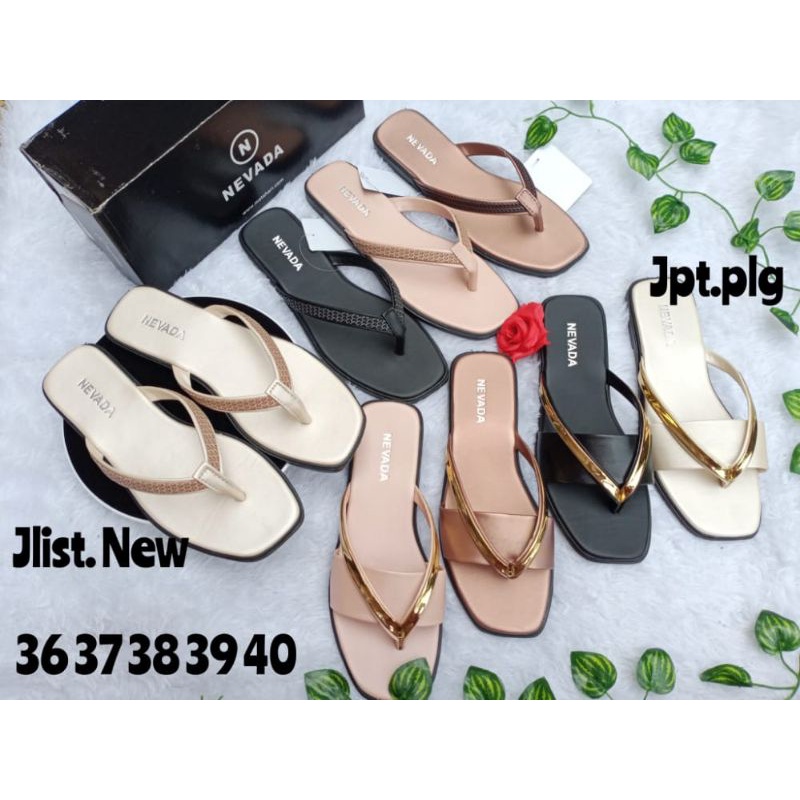 Sendal Nevada Merk Matahari / Sendal Nevada Murah / Sendal Flat Nevada / Sendal Branded / Sandal Bra