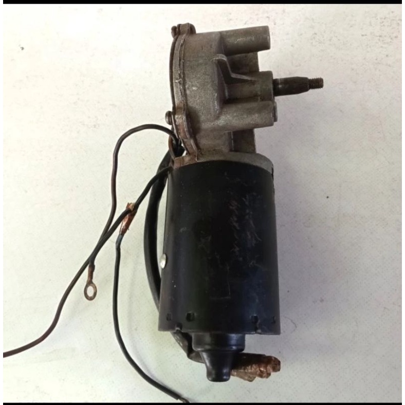 dinamo DC gearbox 12 - 24v worm high torqui