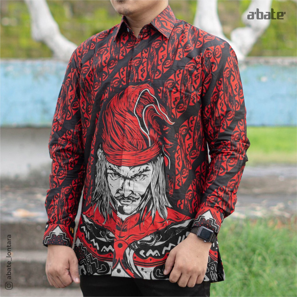 Kemeja Batik Motif Lontara - Sultan Hasanuddin Series