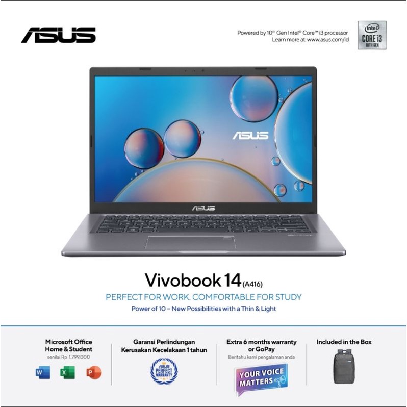 Asus A416FA-FHD324 Garansi Resmi (Promo)