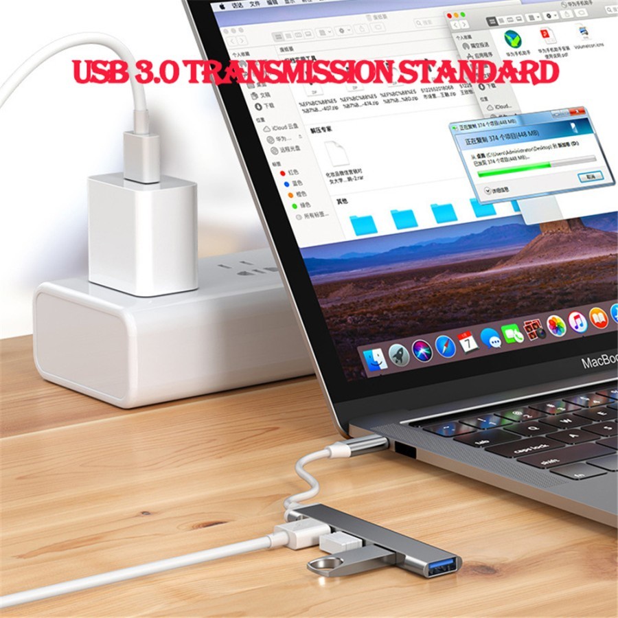 USB HUB Type-C 4 port 3.0 - Type-C USB HUB 4 port 3.0