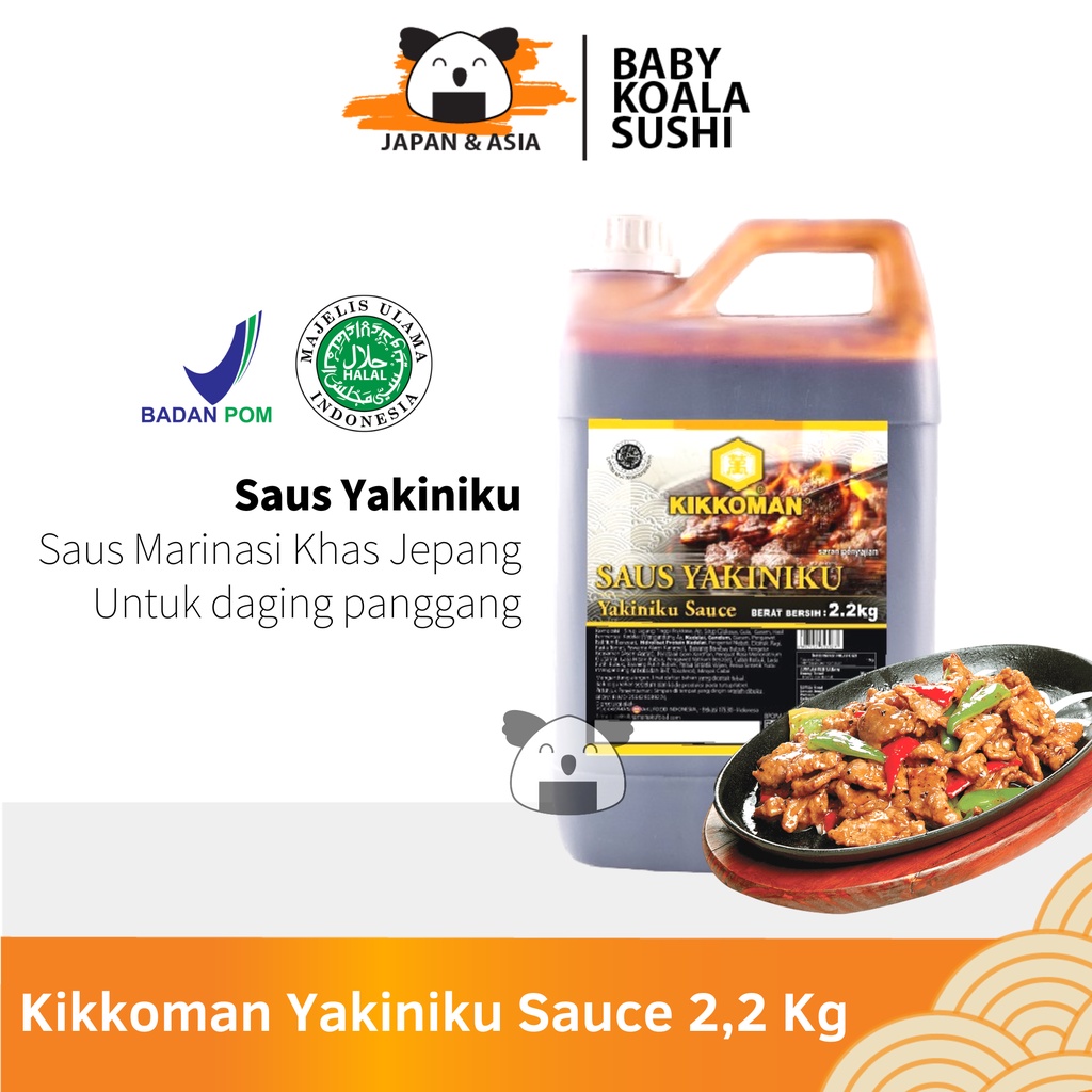 Kikkoman Yakiniku Sauce 2 Liter Halal