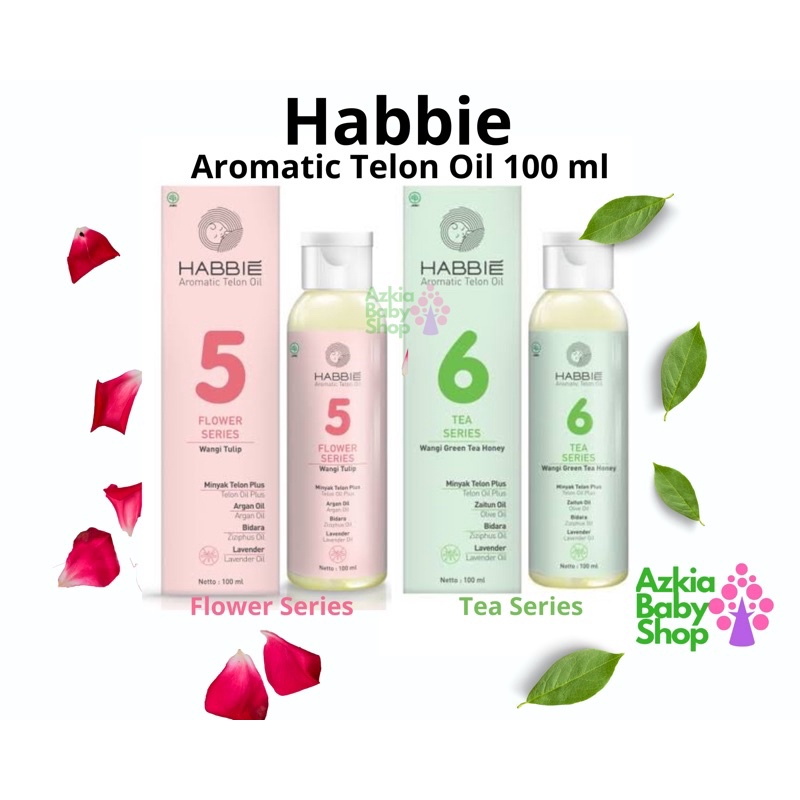 HABBIE Aromatic Telon Oil 100ml Minyak Telon Bayi/Oil massage baby